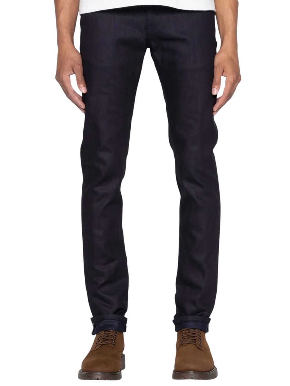 Naked & Famous Skinny Guy Wax Coated Jeans